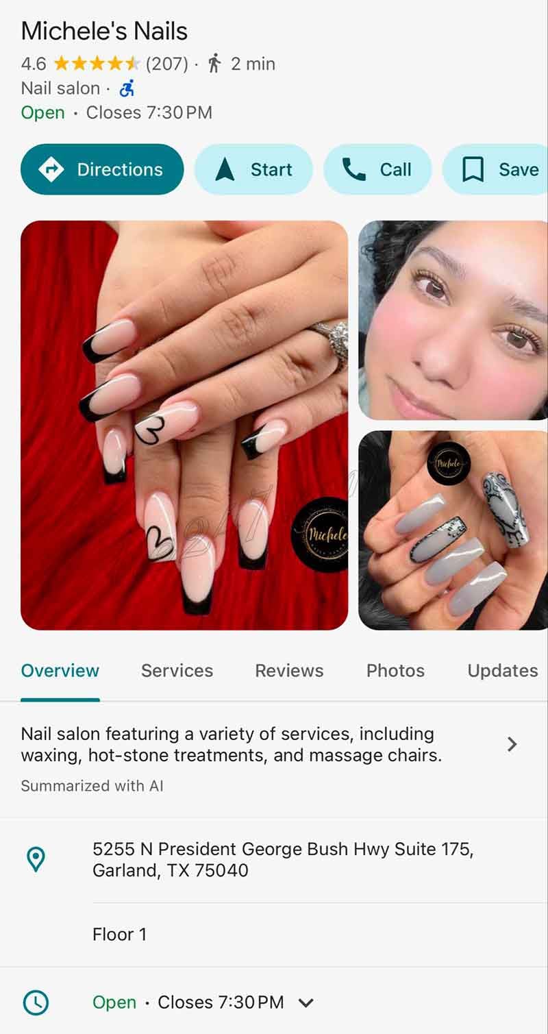 Sale Tiệm Nail Giá Rẻ - In North Garland TX