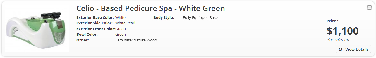 Based Pedicure Spa